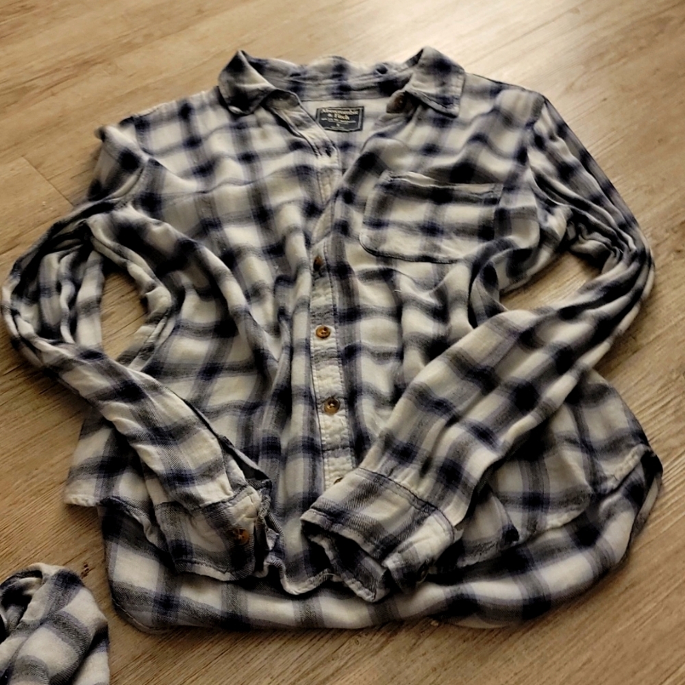 A&F Boyfriend Flannel